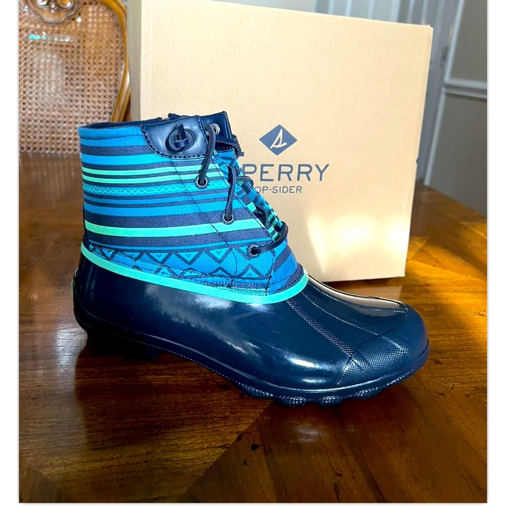 Sperry Top-Sider Women's Syren Gulf Playa Navy Duck Size 8 Memory Foam STS87056